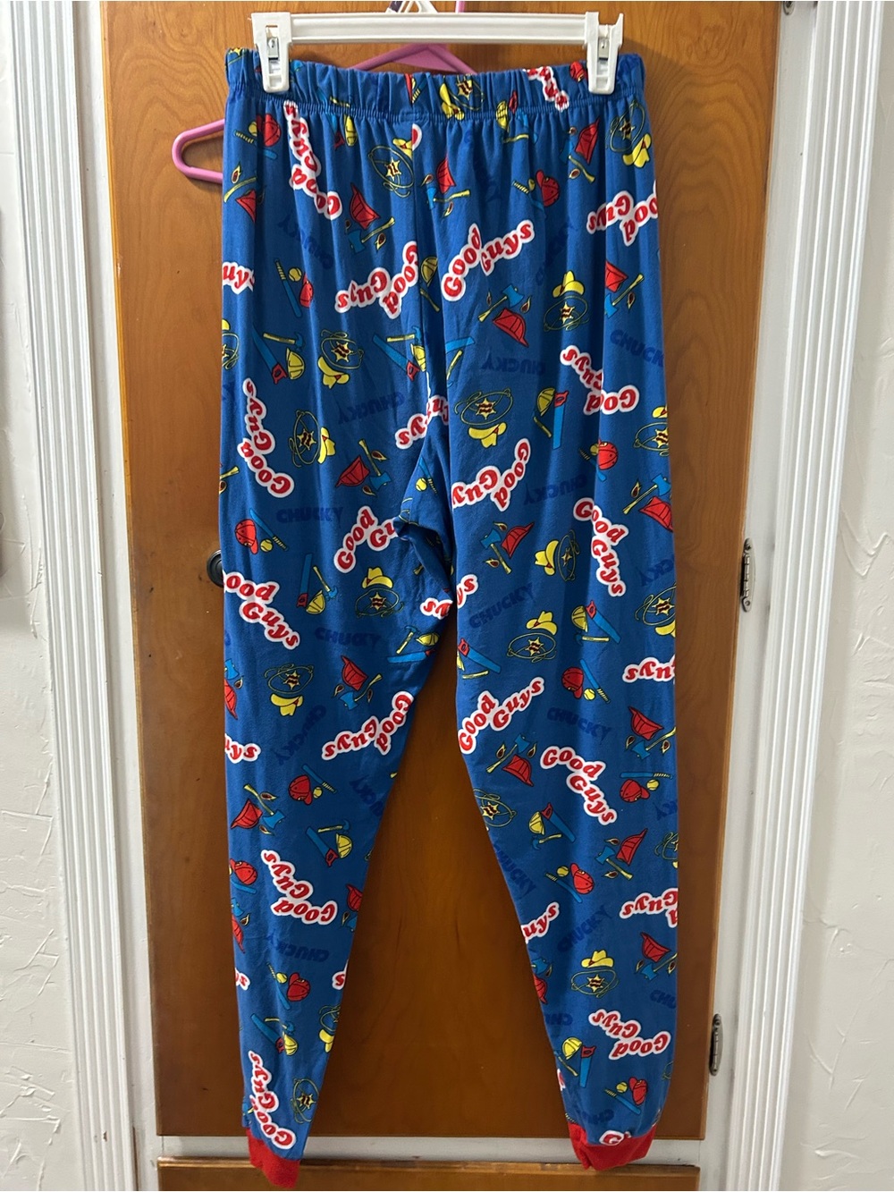 Blue 'Good Guys' Chucky Pajama Pants